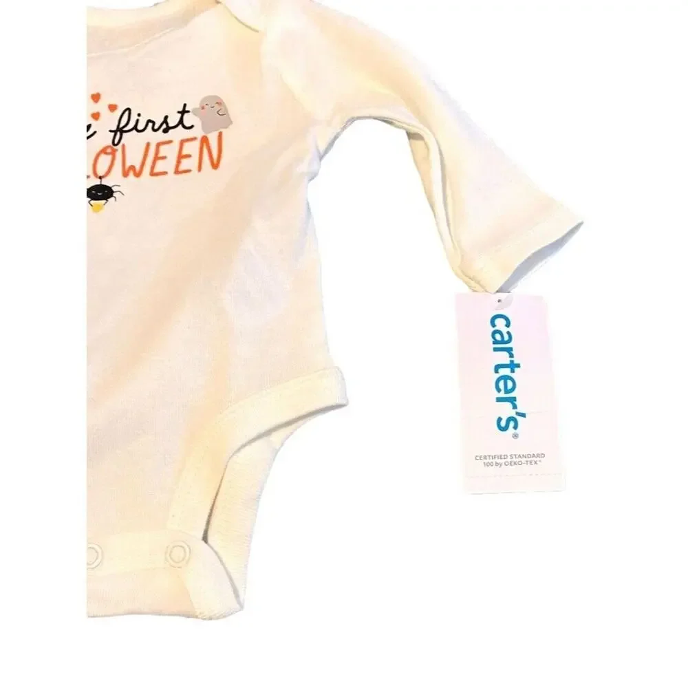 3M Halloween Long Sleeve Two Piece Jack-O-Lantern NWT Pant Set